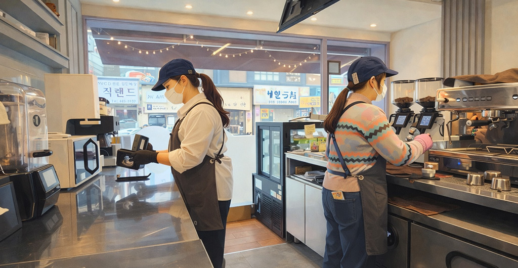 다회용기 세척장